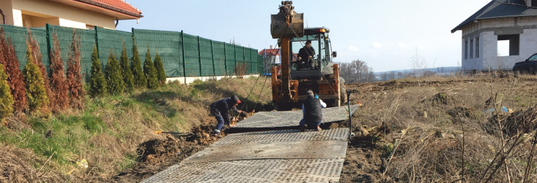 Baltic Roads - układanie drogi tymczasowej