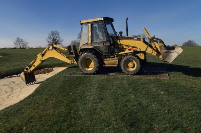 Drogi tymczasowe na polu golfowym