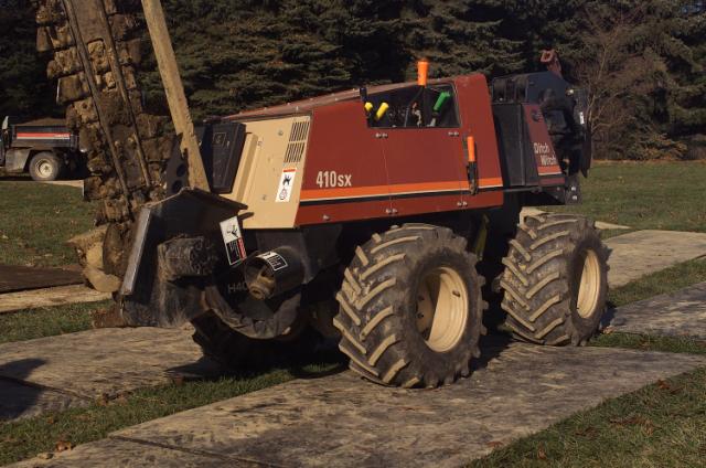 Drogi tymczasowe na polu golfowym