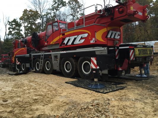 Baltic Roads Drogi tymczasowe z ciężkim sprzętem