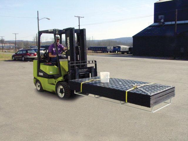 dostawa drogi tymczasowej na wózku widłowym